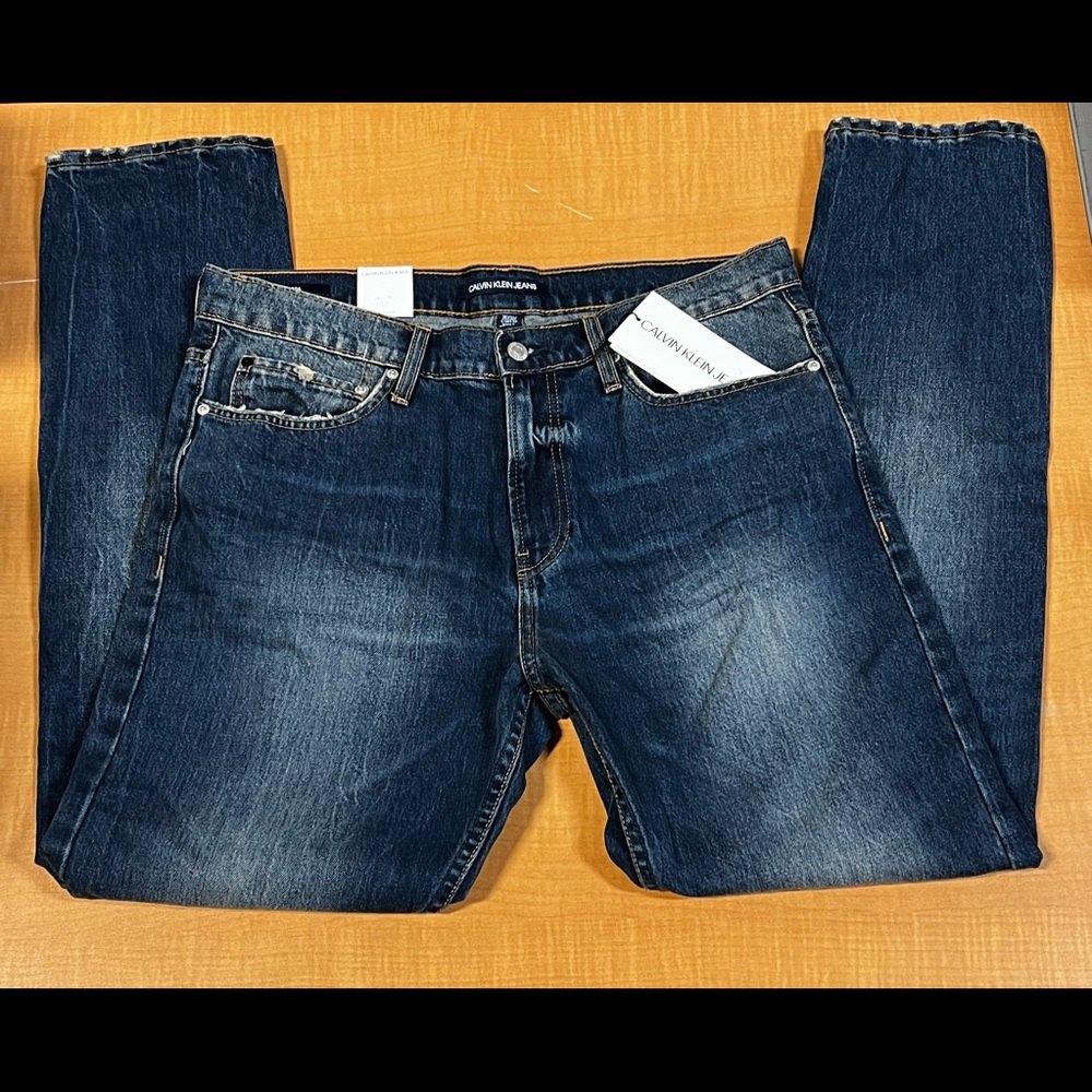 Mens - Calvin Klein - Denim Jeans Slim